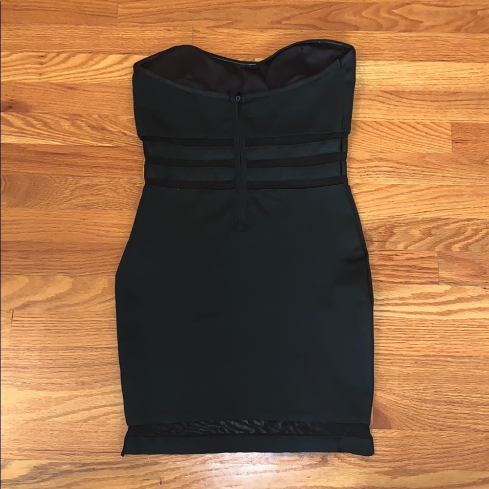 NWOT Wow Couture strapless dress - Picture 4 of 8